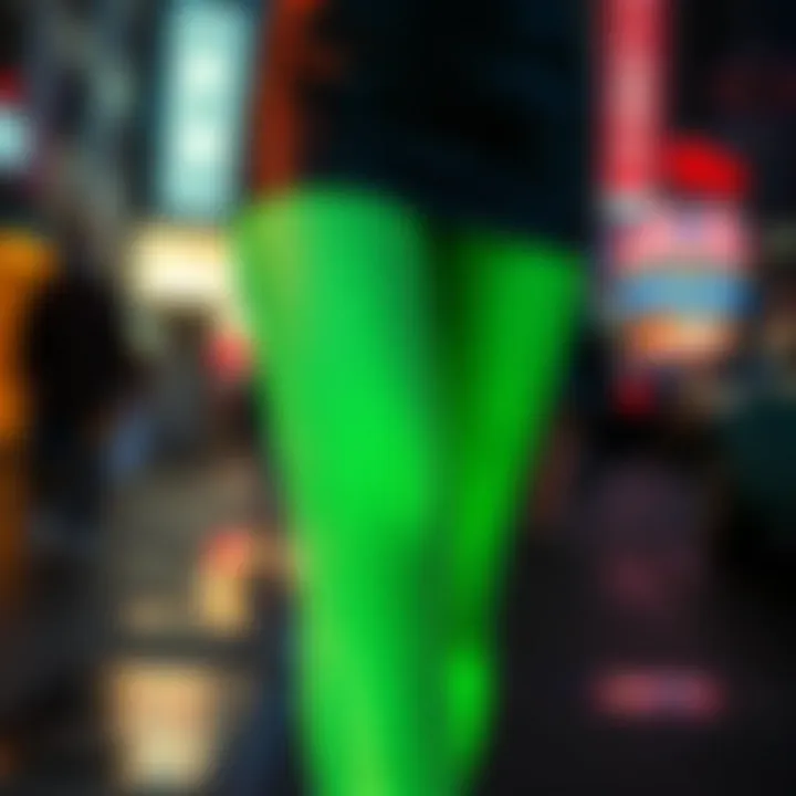 Magnificent Exploring Glowing Fishnet Tights: A Fusion of Style and Innovation