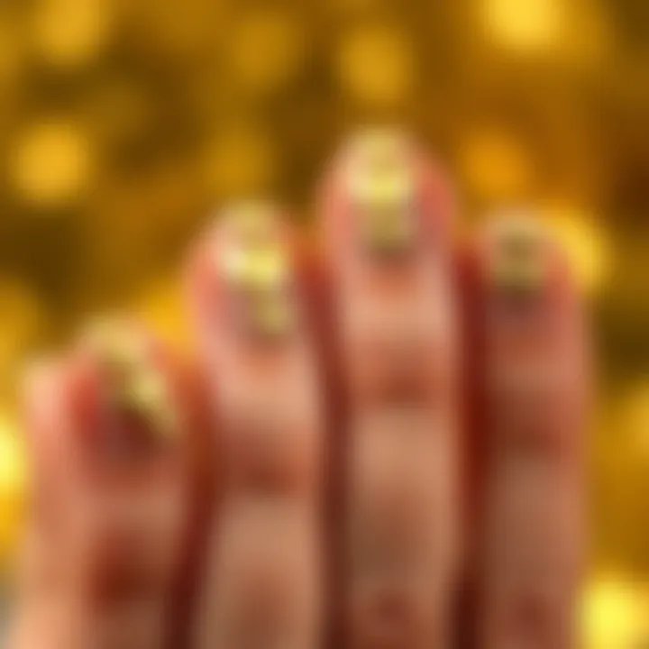 Magnificent Exploring the Appeal of Gold Heart Nail Stickers