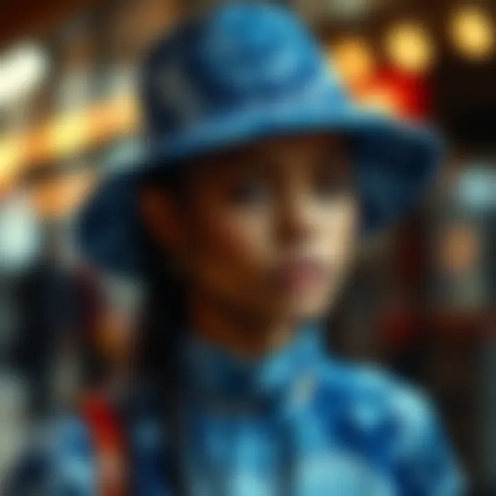 Magnificent Exploring the Blue Tie Dye Bucket Hat: A Fashion Statement