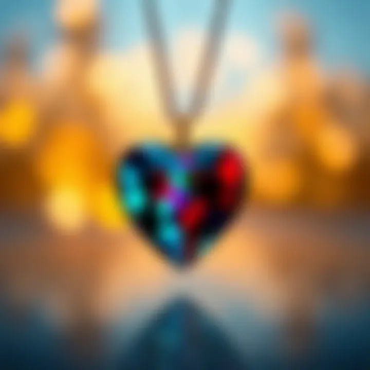 Magnificent Exploring the Intricacies of Color Changing Heart Necklaces
