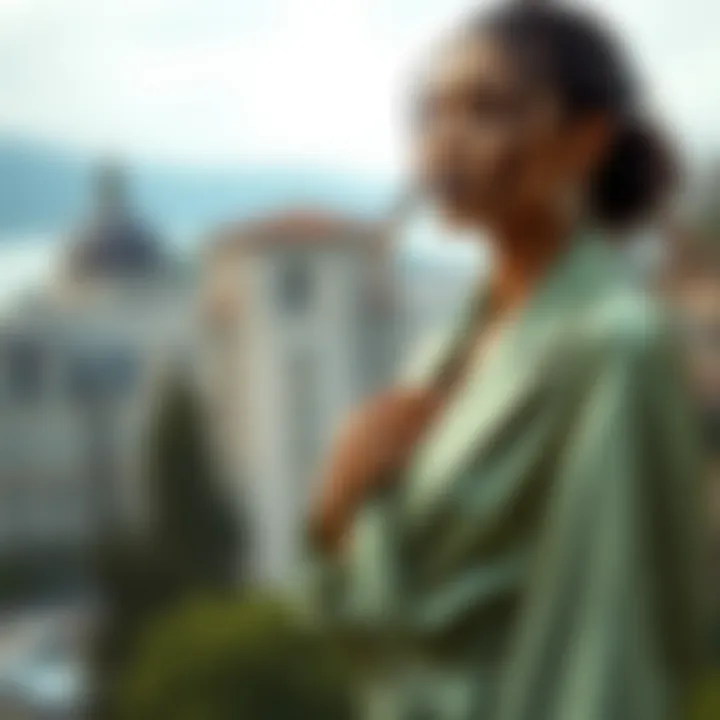 Magnificent Exploring the Sage Green Satin Robe: A Study in Elegance and Versatility