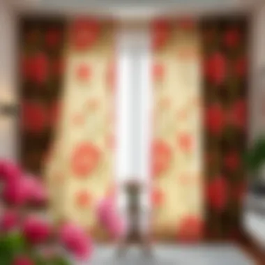 Magnificent The Aesthetic and Functionality of Multi-Colored Floral Curtains Magnificent The Aesthetic and Functionality of Multi-Colored Floral Curtains