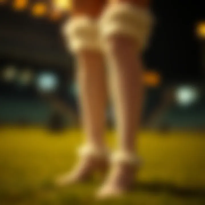 Magnificent The Allure of Fluffy Thigh High Socks