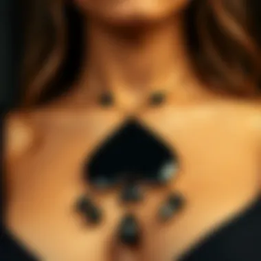Magnificent The Allure of the Black Spade Necklace