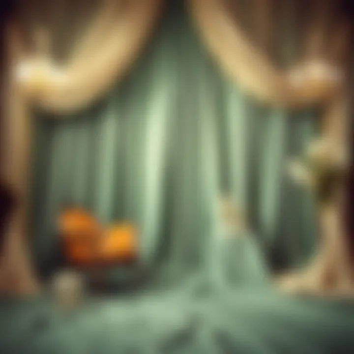 Magnificent The Art of Using Background Cloth for Decoration