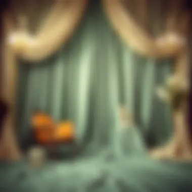 Magnificent The Art of Using Background Cloth for Decoration Magnificent The Art of Using Background Cloth for Decoration