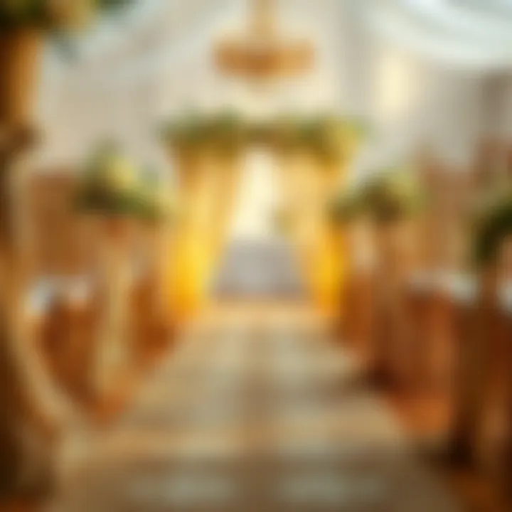 Magnificent The Elegance of Burlap and Lace Aisle Runners in Weddings