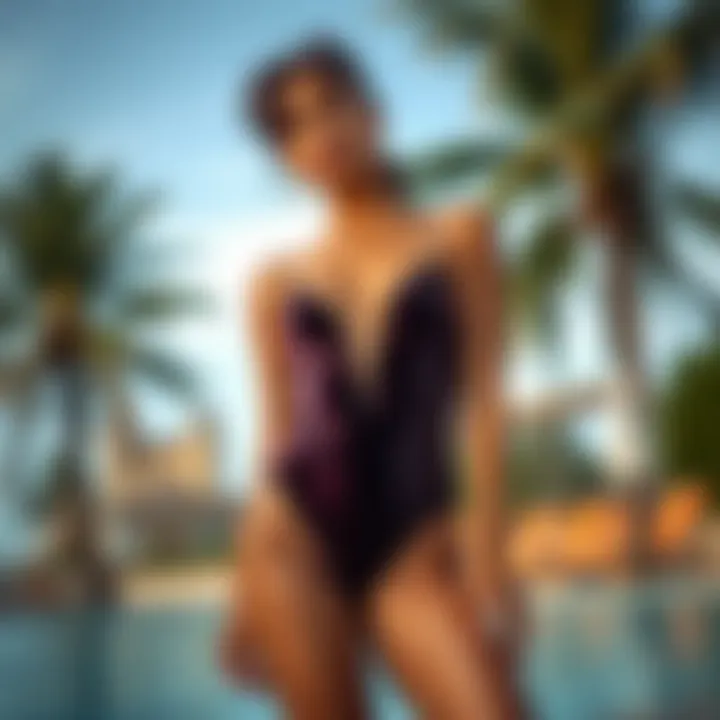 Magnificent The Velvet One Piece Swimsuit: A Statement of Style
