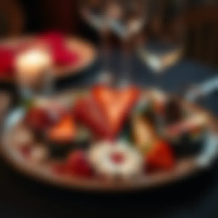 Magnificent Valentine Plating: An Exploration of Aesthetic Culinary Practices