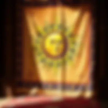 Magnificent Wall Tapestry as a Symbol of Sun Imagery in Fashion Magnificent Wall Tapestry as a Symbol of Sun Imagery in Fashion