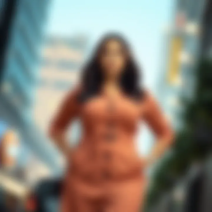 Stylish plus size dress suitable for office wear