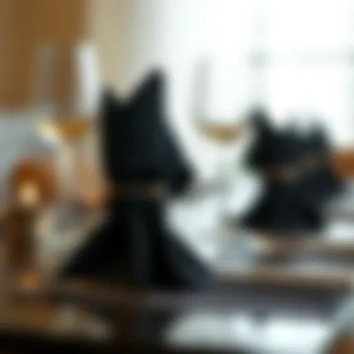 Black Napkin Ring Holders: A Comprehensive Exploration Introduction