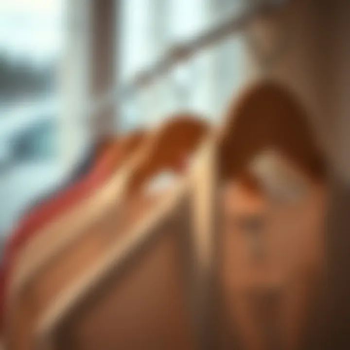 Innovative design of a clothes hanger with clips