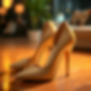 Elegant cushion insert for high heels