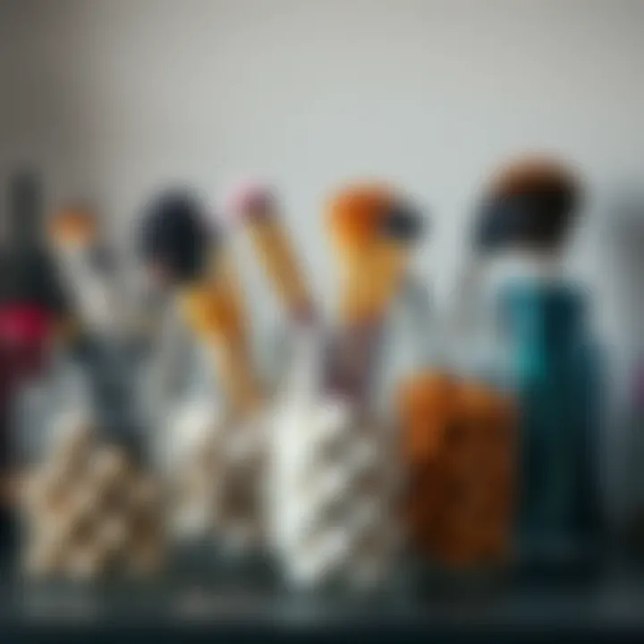 Variety of decorative jars showcasing different styles.