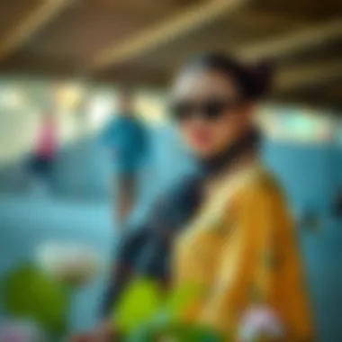 Sustainable Fashion Practices Sustainable materials used in fashion, highlighting eco-friendly practices.