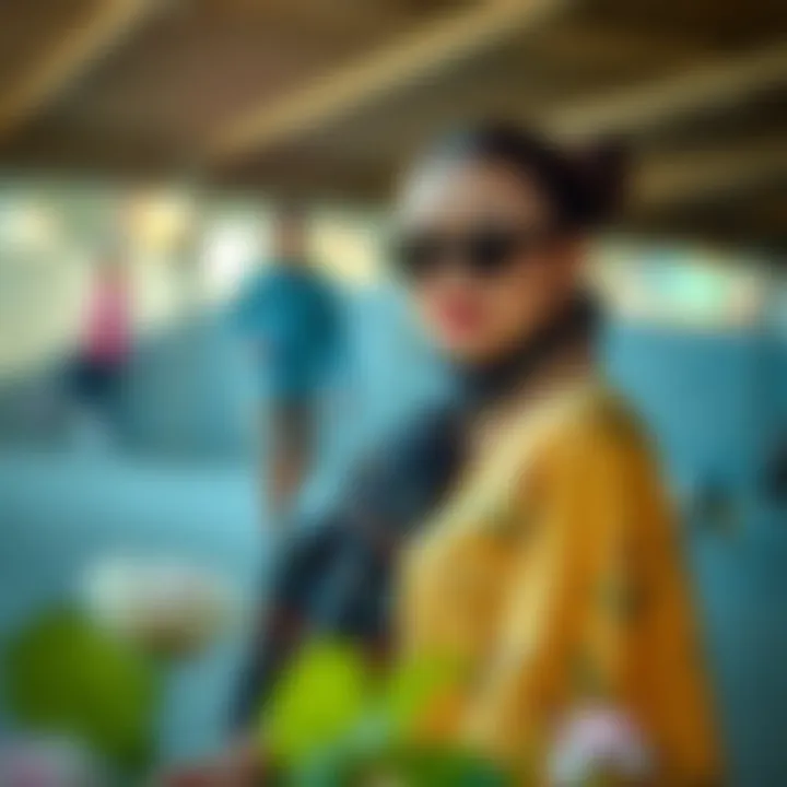 Sustainable Fashion Practices Sustainable materials used in fashion, highlighting eco-friendly practices.