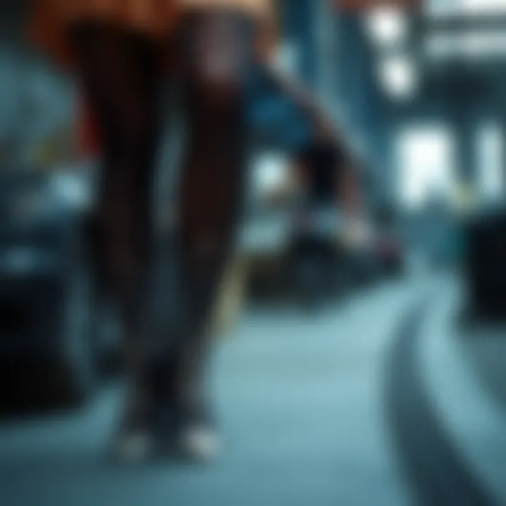 Sustainable Production of Bedazzled Tights Eco-friendly production process of bedazzled tights highlighting sustainable materials