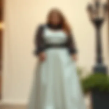 Exploring Black and White Dresses in Plus Sizes Summary Exploring Black and White Dresses in Plus Sizes Summary