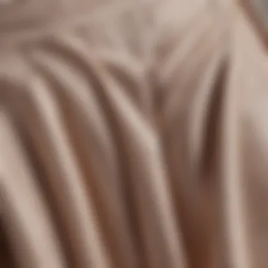 Fabric Textures for Fit and Flare Pants A close-up of various fabric textures suitable for plus size fit and flare pants