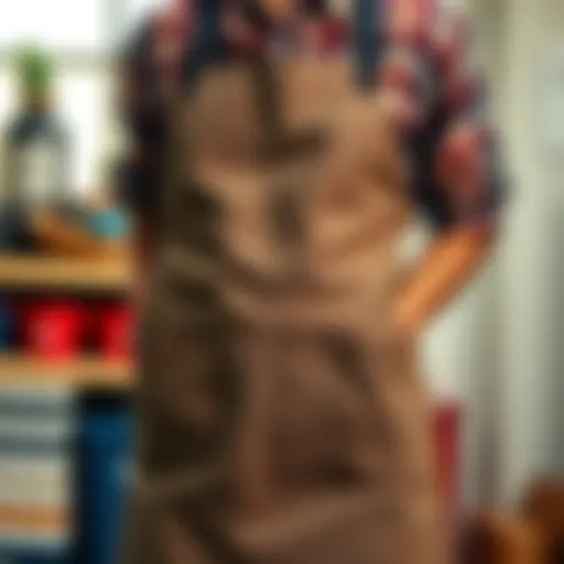 Stylish Work Apron with Pockets Stylish work apron with multiple pockets