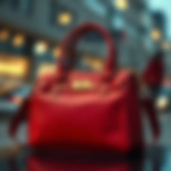 Care techniques to maintain the mini double handle satchel's beauty.