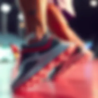 Performance Benefits of Air Cushion Shoes An athlete performing in Nike Air cushion shoes, emphasizing performance and functionality