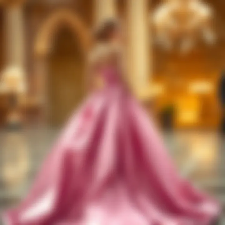 Classic Ball Gown Classic ball gown with a flowing silhouette and luxurious fabric, epitomizing timeless beauty