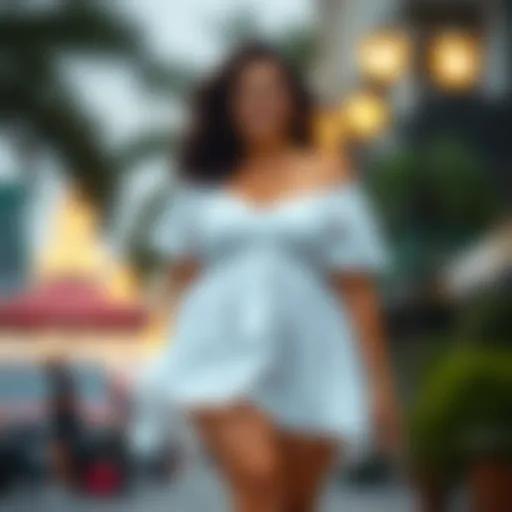 Exploring the Allure of the Simple White Dress for Plus-Size Women Introduction
