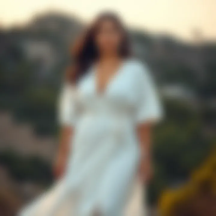 Notable Exploring the Allure of the Simple White Dress for Plus-Size Women