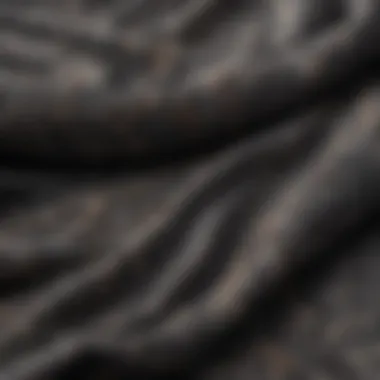 Quality Fabric of the Deadwood T-shirt A close-up of fabric texture showcasing the quality of the Deadwood T-shirt