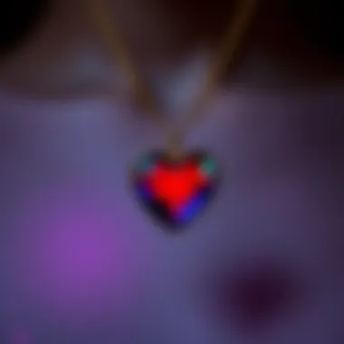 Exploring the Intricacies of Color Changing Heart Necklaces Introduction