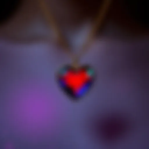 Exploring the Intricacies of Color Changing Heart Necklaces Introduction