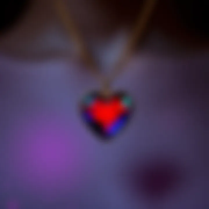 Exploring the Intricacies of Color Changing Heart Necklaces Introduction