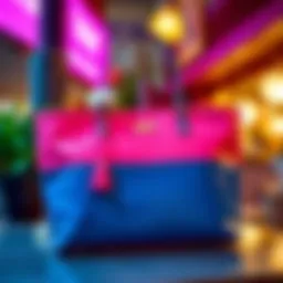 Stylish Kate Spade Weekender Tote in vibrant colors