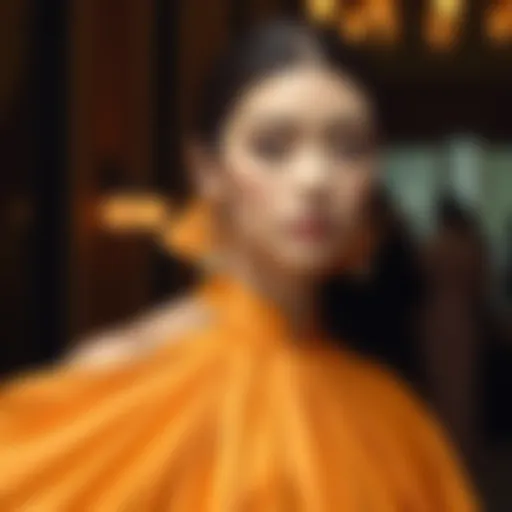 Exploring the Mandarine Collar Gown: A Comprehensive Guide Introduction