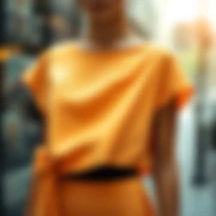 Materials used in crafting a high-quality maxi slit top