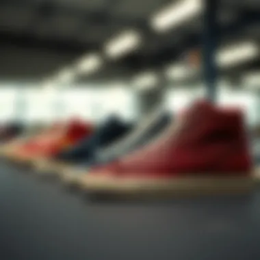 Evolution of Nike Blazer Leather Historical timeline depicting the evolution of the Nike Blazer