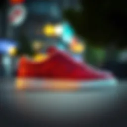 Elegant profile of the Nike Blazer Leather showcasing its sleek design