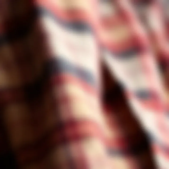 Flannel Fabric Texture A close-up shot of the soft texture of flannel fabric, showcasing its warmth and comfort.