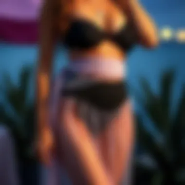 Elegant Styling Options for Sheer Bathing Suit Skirts Elegant styling options for sheer bathing suit skirts