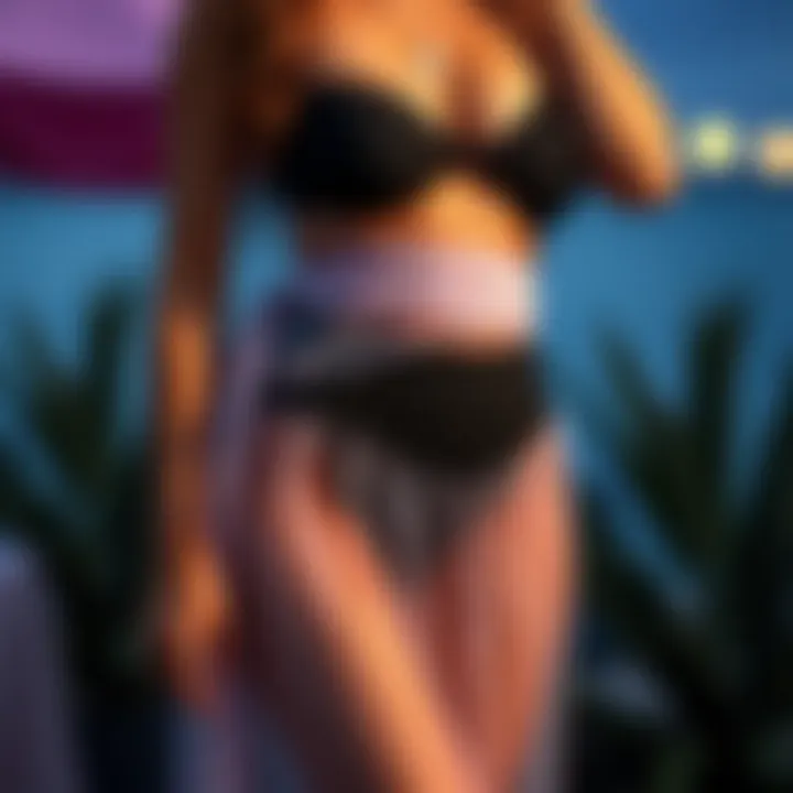 Elegant Styling Options for Sheer Bathing Suit Skirts Elegant styling options for sheer bathing suit skirts