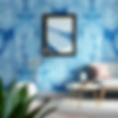 DIY Home Decor with Blue Marble Effect Creative DIY project using blue marble contact paper for home decor.