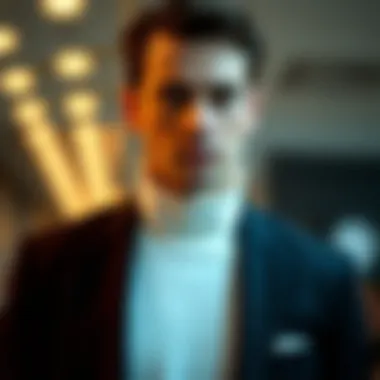 Layering with a Short Sleeve Turtleneck Stylish layering with a short sleeve turtleneck and a blazer