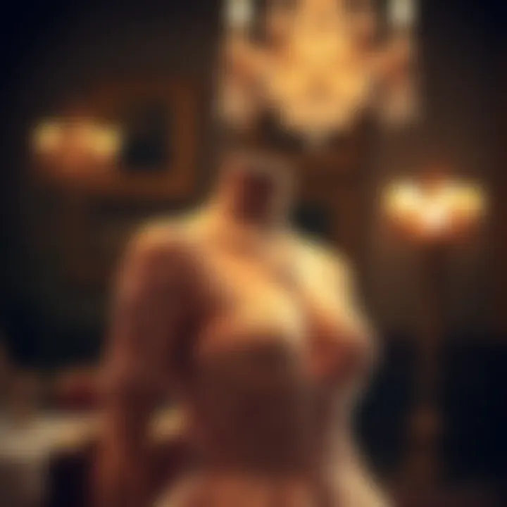 The Allure of Intricate Beading in Vintage Gowns Elegant vintage gown showcasing intricate beading