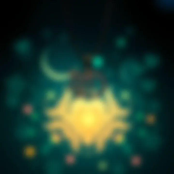 Intricate Craftsmanship of the I Love You Projection Necklace Elegant display of the I Love You projection necklace showcasing its intricate design