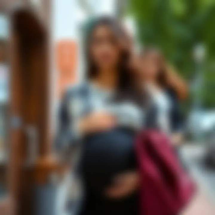 Versatile maternity wardrobe staples