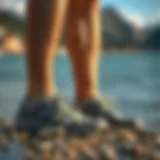 Stylish outdoor footwear designed for water activities