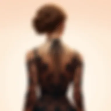 Historical context illustration of fashion evolution