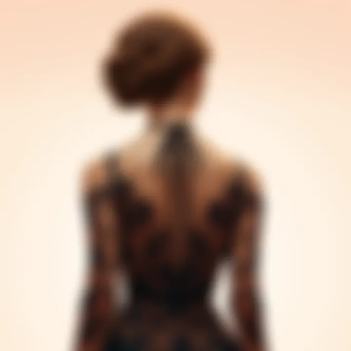 Historical context illustration of fashion evolution